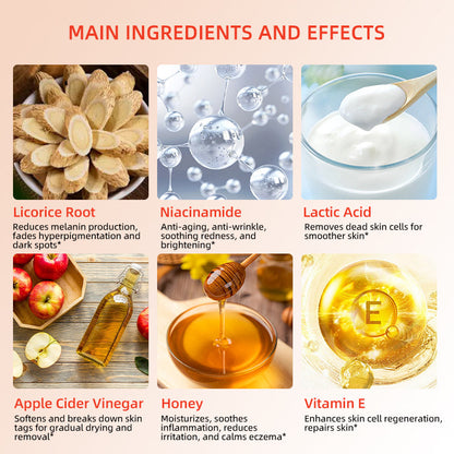 NESLEMY™ Purifying Exfoliating Gel for Acanthosis Nigricans, Exfoliation, Dark Spots, Skin Tags, and Eczema