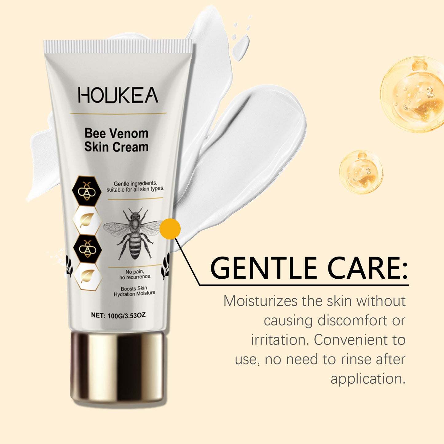 Pain-free Bee Venom Wart and Tags Removoal Cream