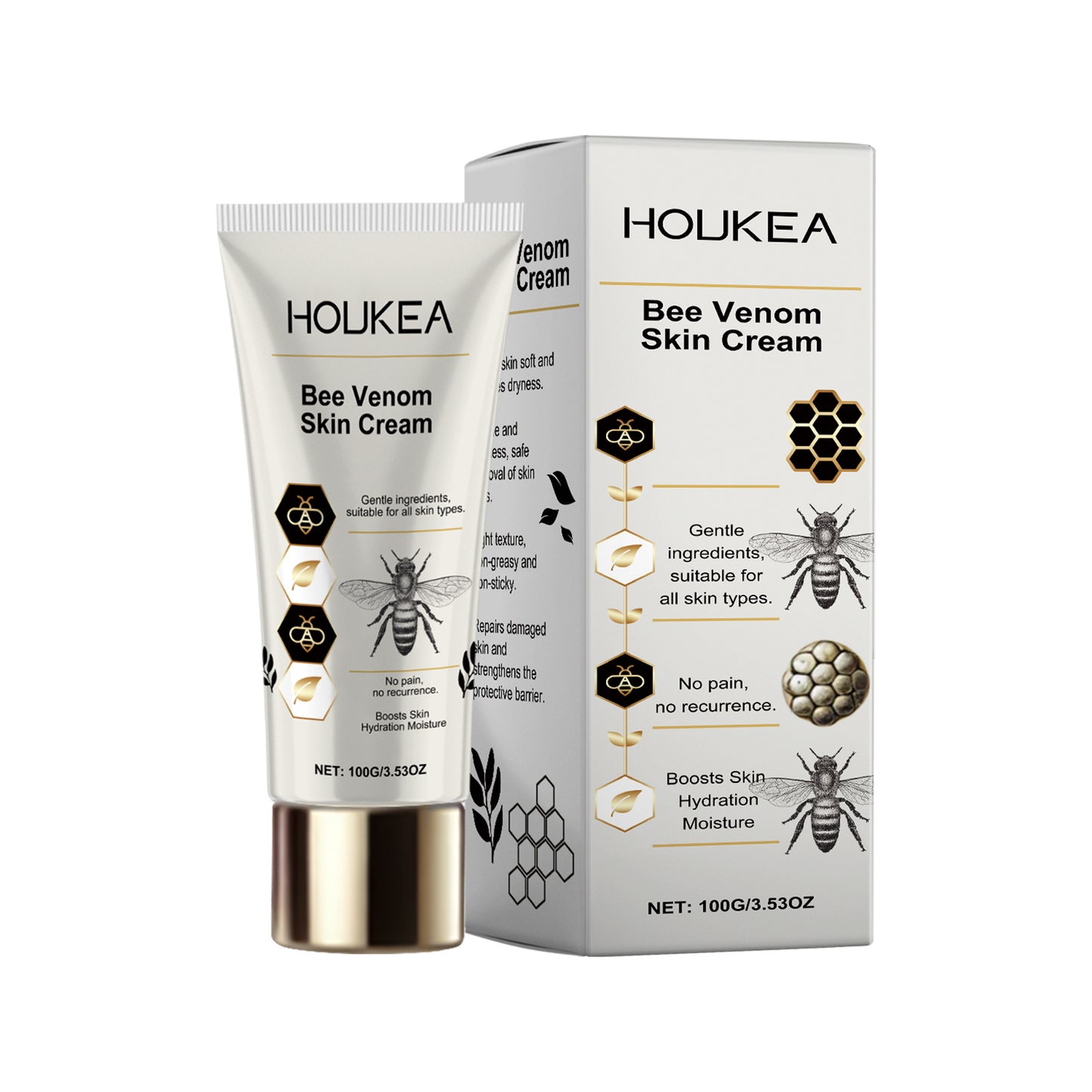 Pain-free Bee Venom Wart and Tags Removoal Cream